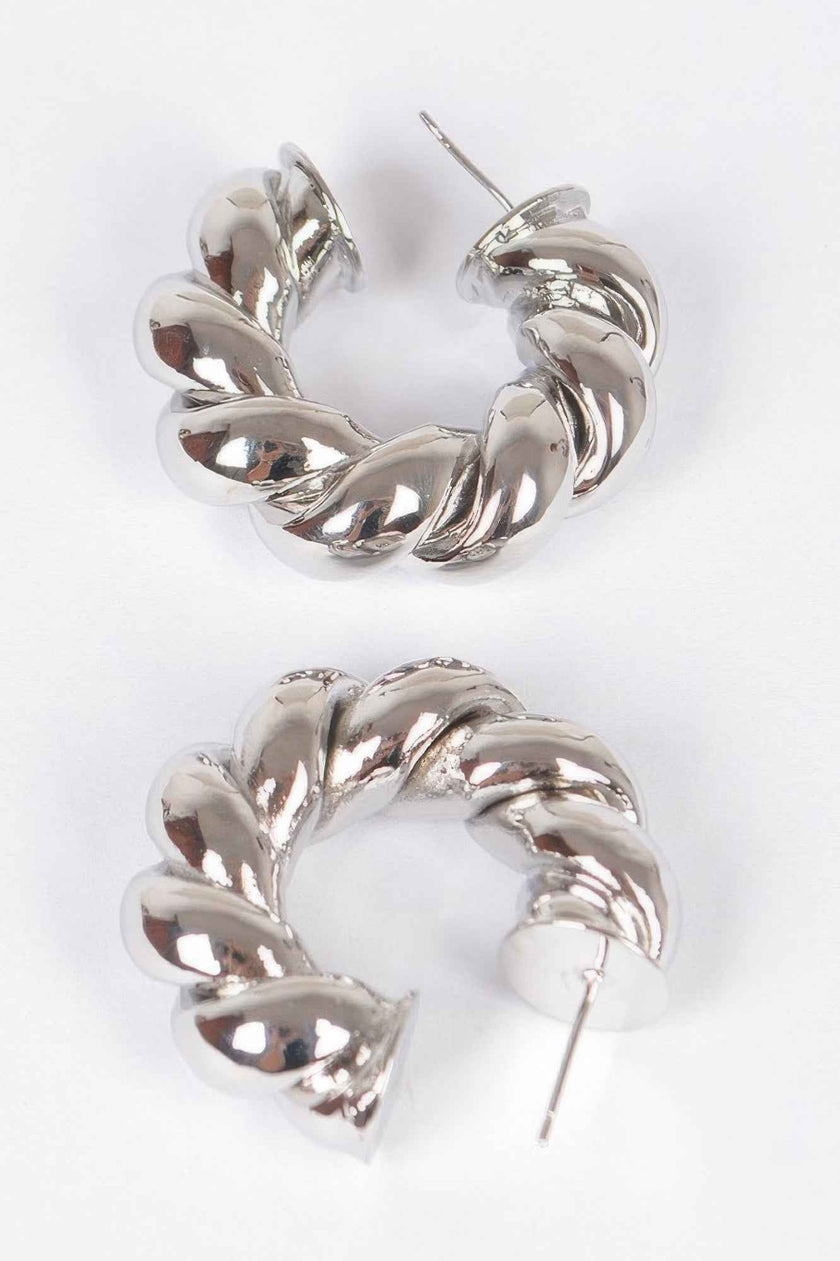 Metal Gold Plated Earring
