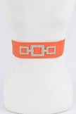 Rhinestone Link Elastic Belt