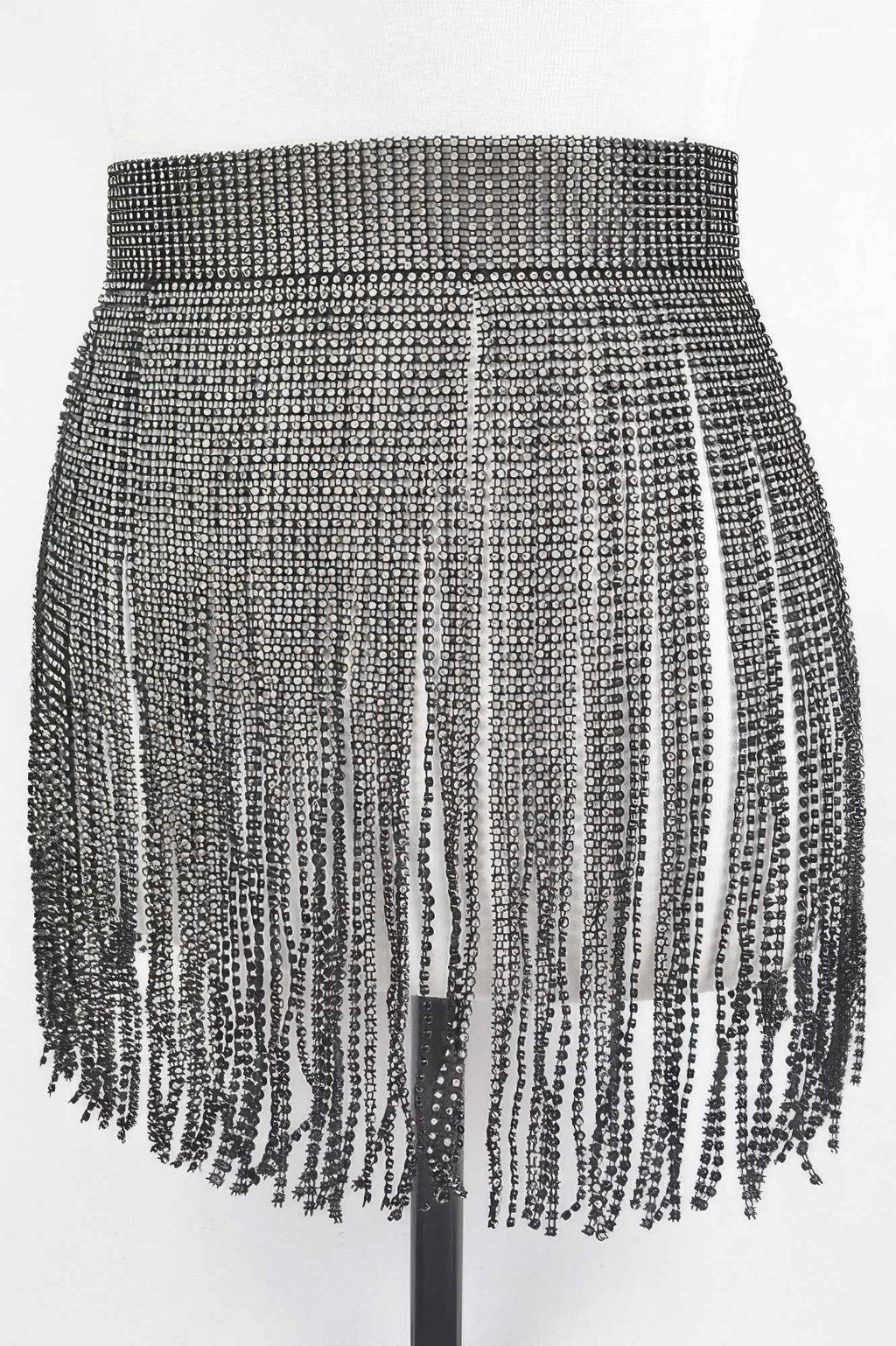 Rhinestone Fringe Belt