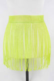 Rhinestone Fringe Belt