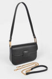 Faux Leather Shoulder Bag