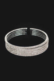 Wrap Rhinestone Bangle