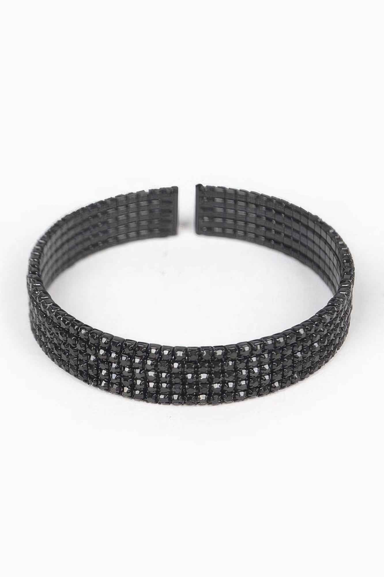 Wrap Rhinestone Bangle