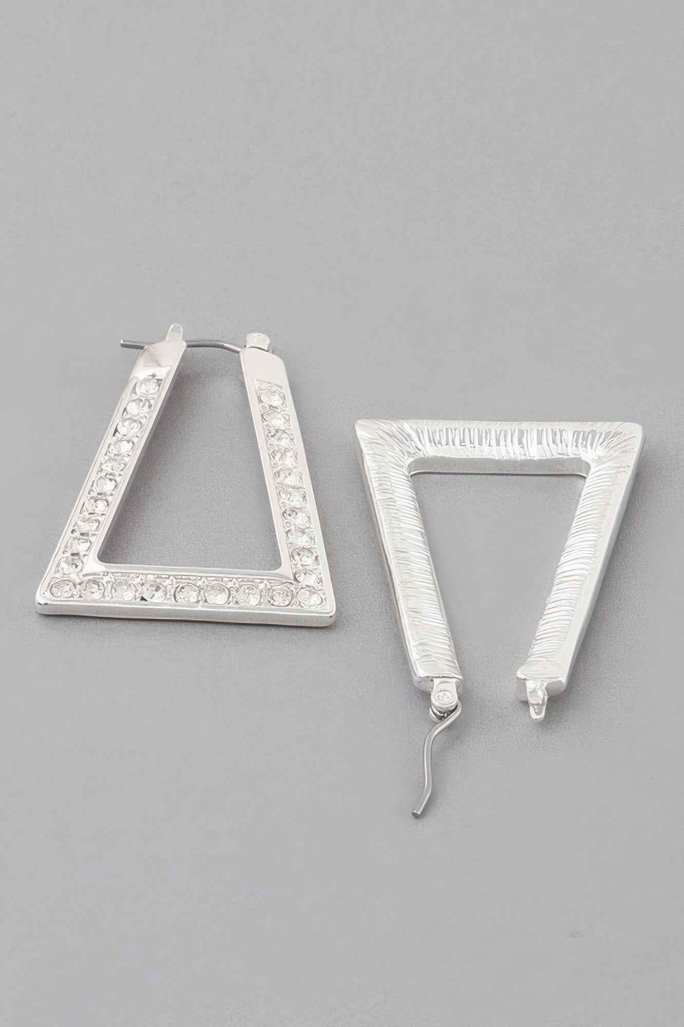 Geometric Rhinestone Earrings