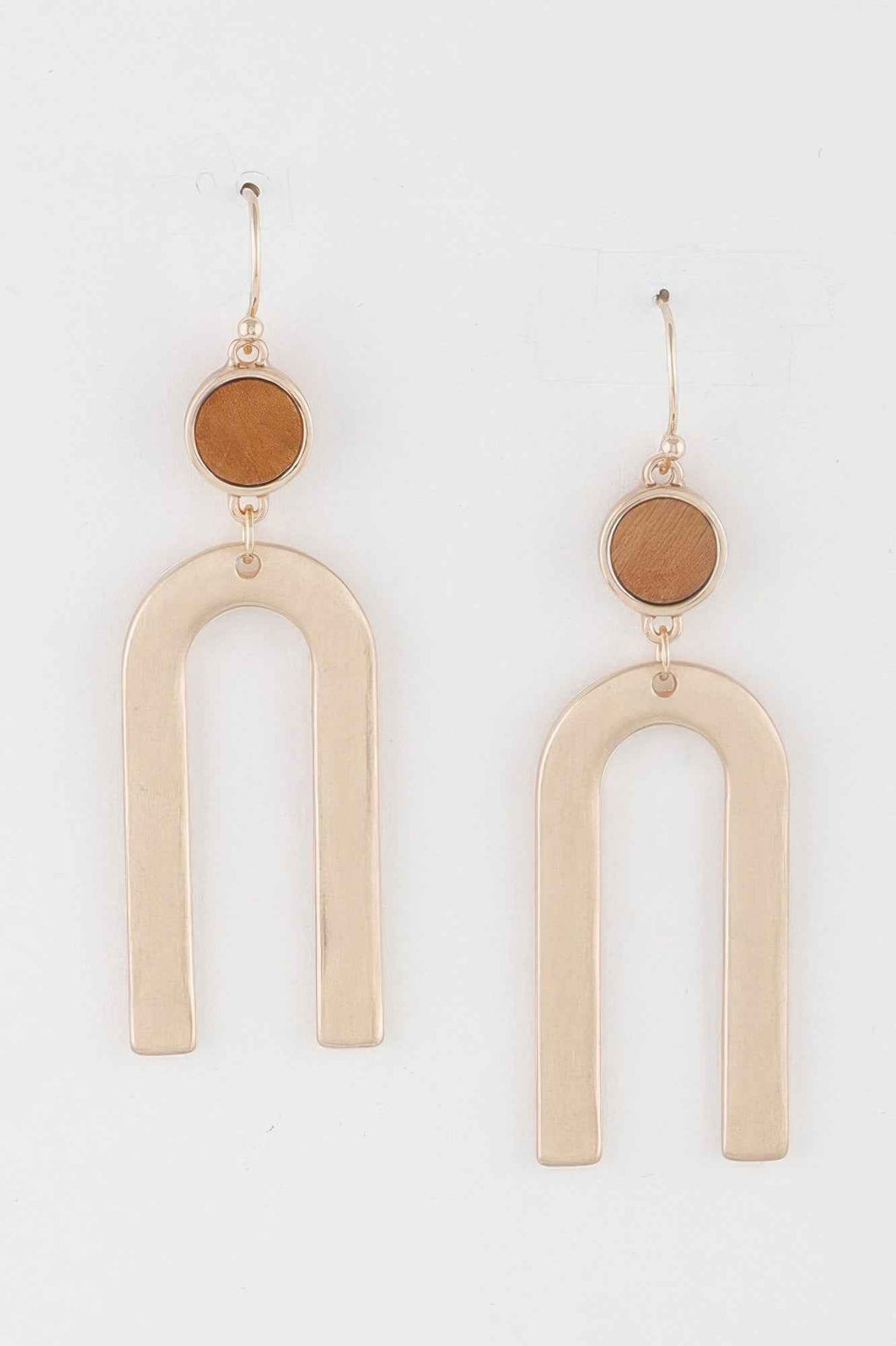 Textured Arch Earrings