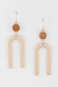 Textured Arch Earrings
