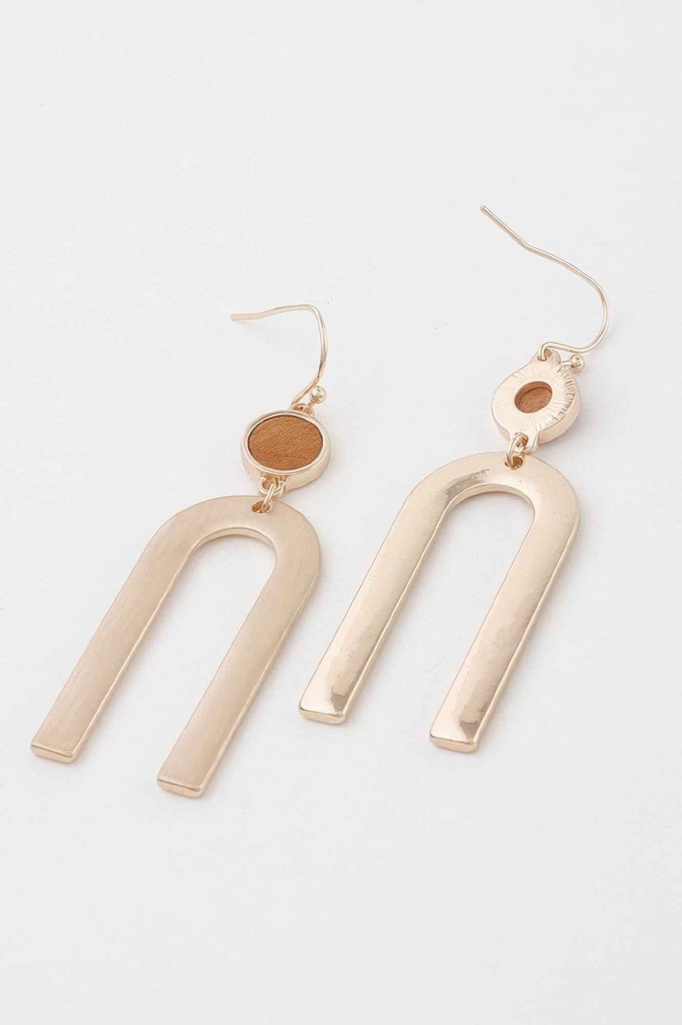 Textured Arch Earrings