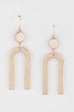 Textured Arch Earrings