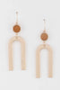 Textured Arch Earrings