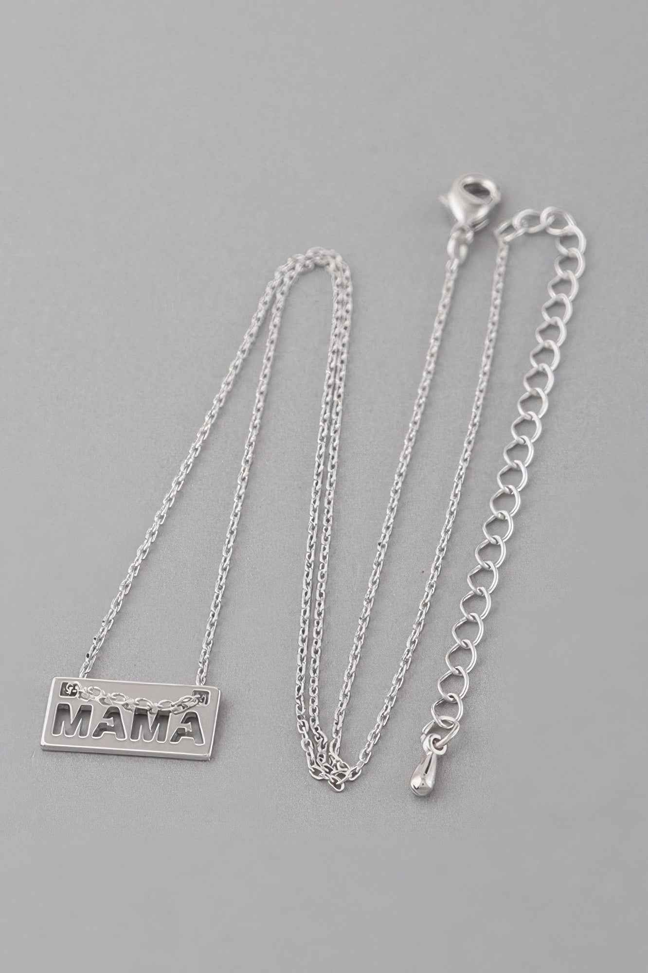 Mama Plate Necklace