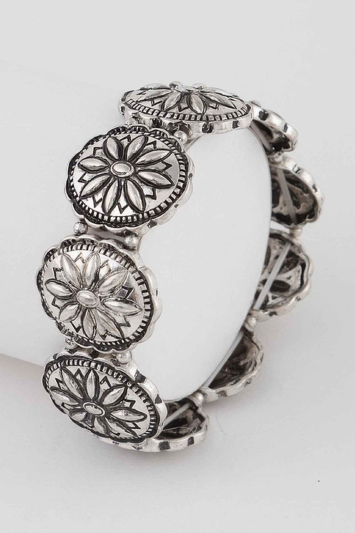 Vintage Flower Bracelet