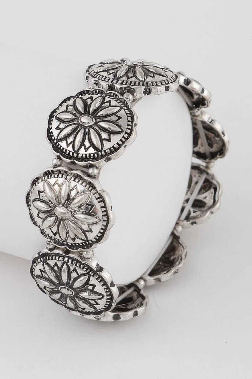 Vintage Flower Bracelet