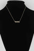 Mama Script Necklace