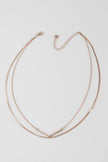 Pearled V Necklace