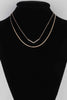 Pearled V Necklace