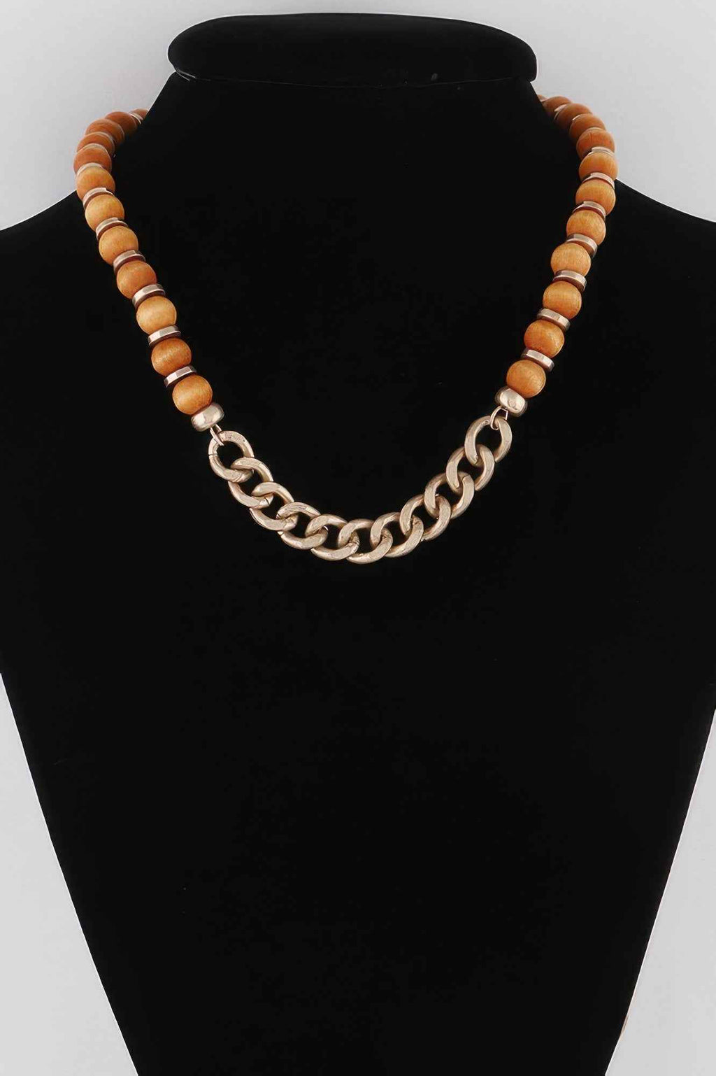 Bead N Chain Necklace