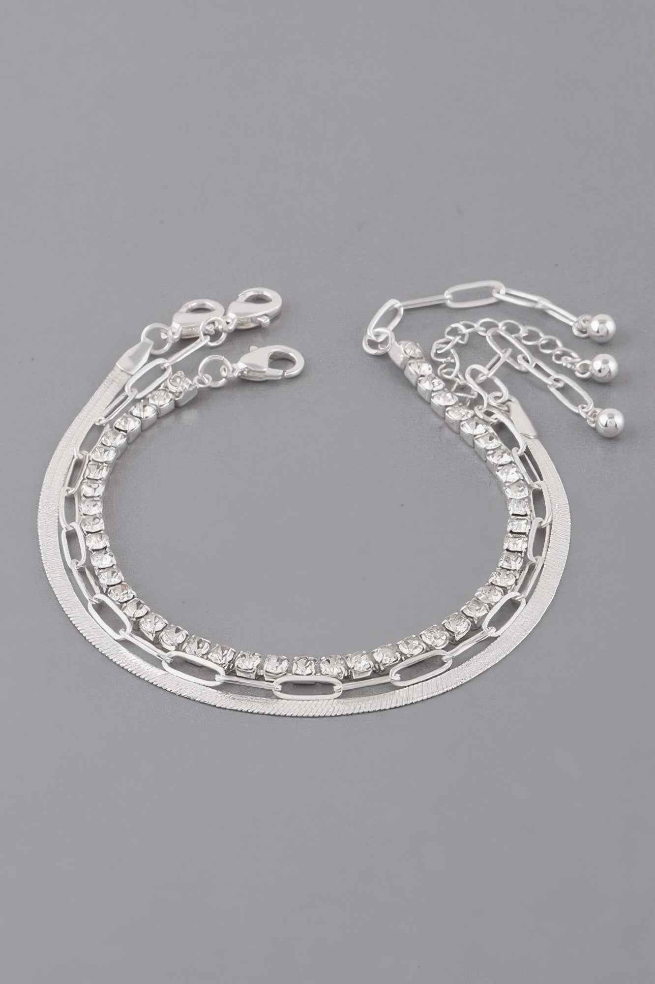 Multi Rhinestone Bracelet