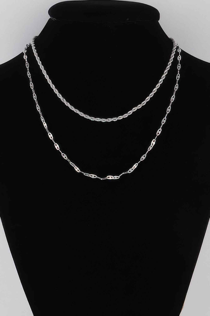 Link N Rope Chain Necklace