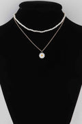 Daisy Flower Pendant Necklace