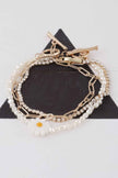 Daisy Flower Toggle Bracelet