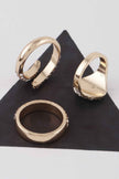 Rhinestone Rings Set