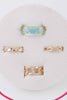 Flower N Chain Rings Set