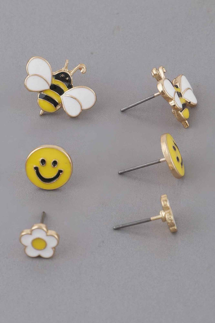 Spring Time Stud Earrings Set