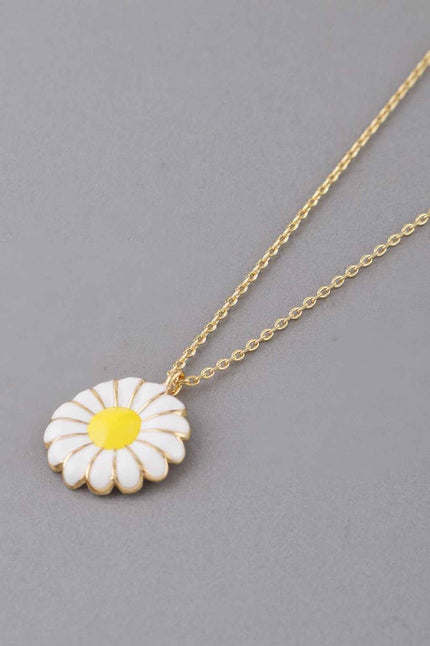 Daisy Flower Necklace