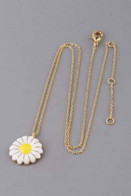 Daisy Flower Necklace