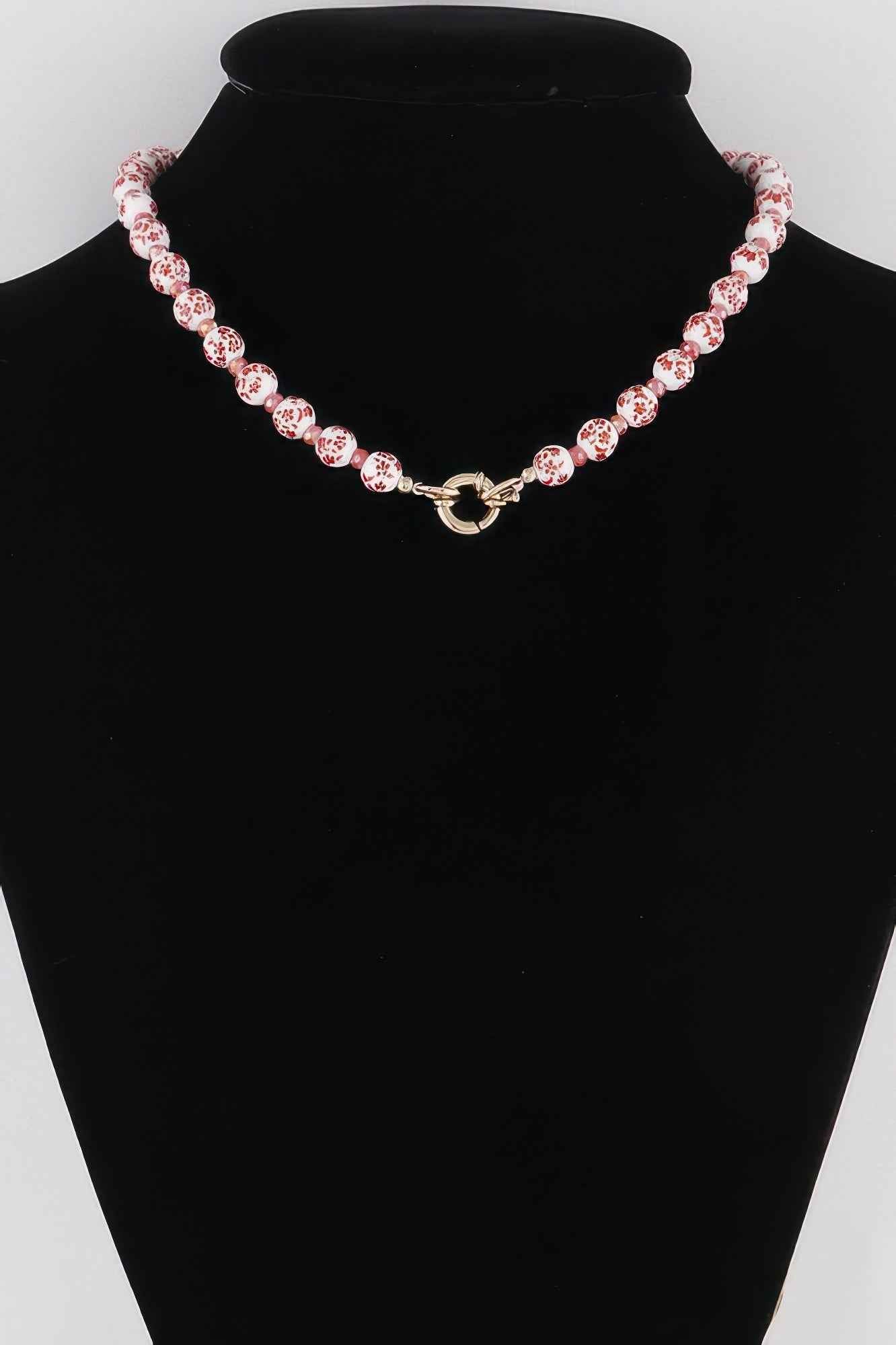 Flower Beaded Necklace