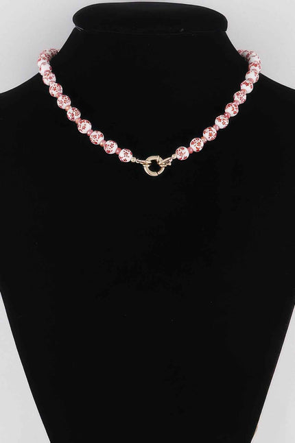 Flower Beaded Necklace