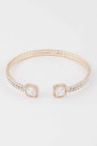 Jeweled Open Cuff Bracelet