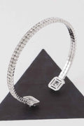 Jeweled Open Cuff Bracelet