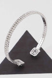 Jeweled Open Cuff Bracelet
