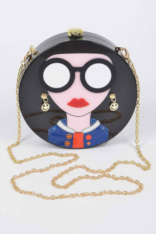 Acrylic Fashion Clutch