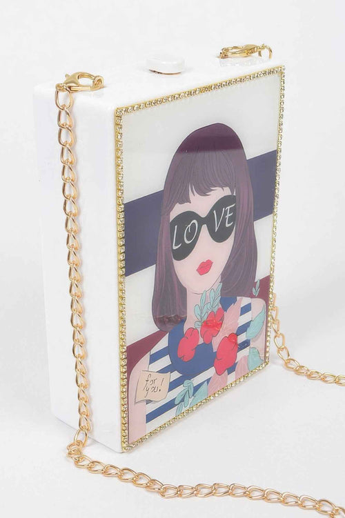 Acrylic Box Clutch
