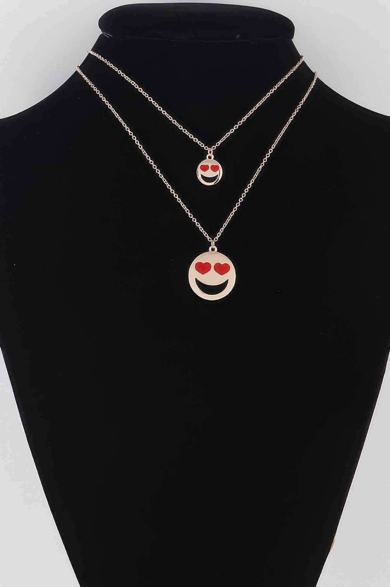 Heart Eyes Emoji Necklace