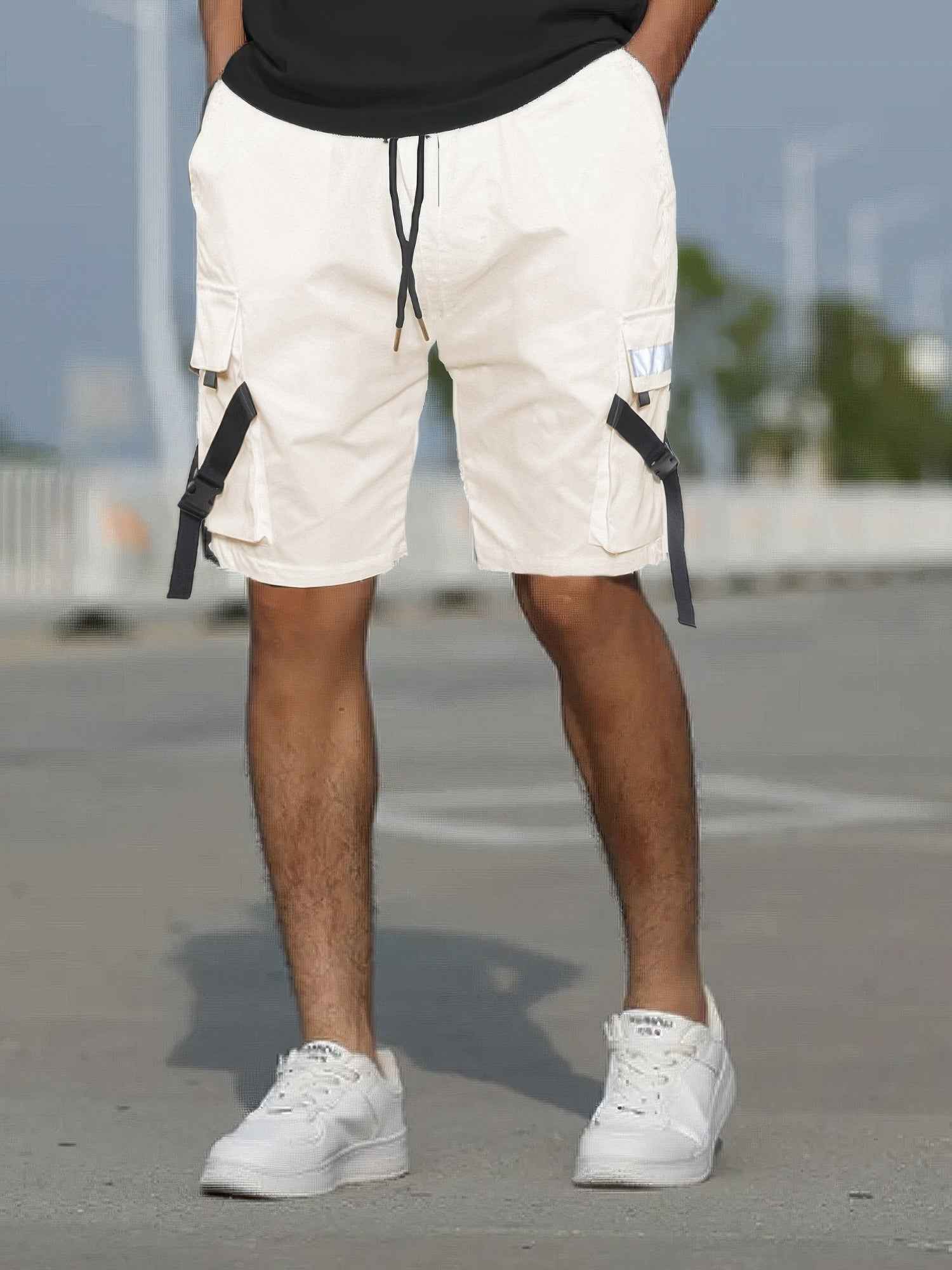 Tactical Shorts With Straps