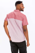 2 Tone Short Sleeve Shirt - Pikemla
