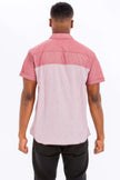 2 Tone Short Sleeve Shirt - Pikemla