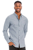 Men's Casual Long Sleeve Shirt - Pikemla