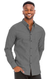 Men's Casual Long Sleeve Shirt - Pikemla