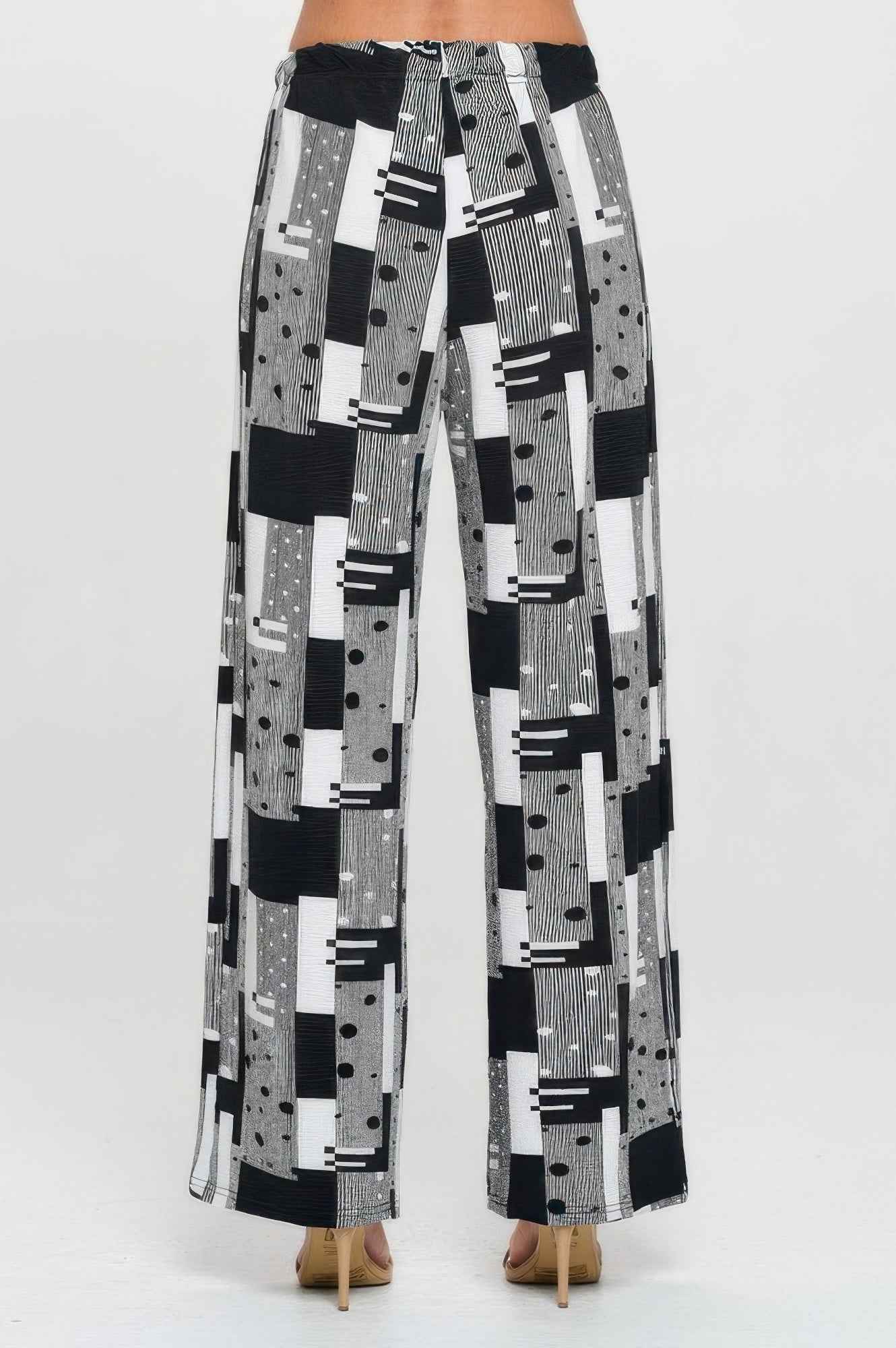 Venechia Pleated Wide Leg Pants