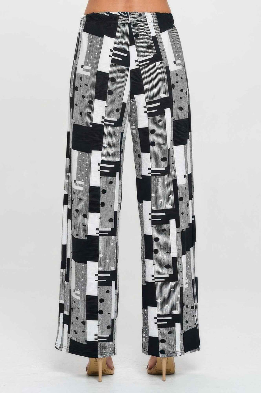 Venechia Pleated Wide Leg Pants