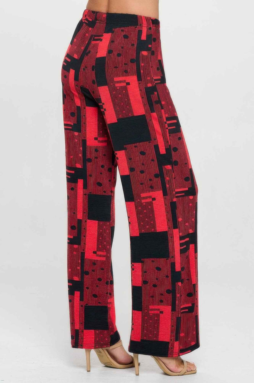 Venechia Pleated Wide Leg Pants