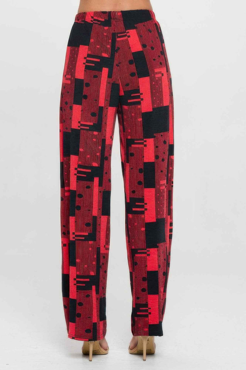 Venechia Pleated Wide Leg Pants