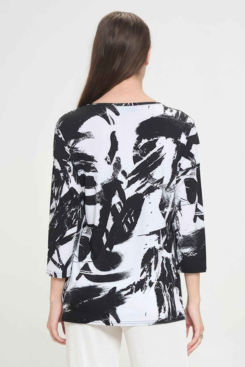 Hit Point V Neck Top