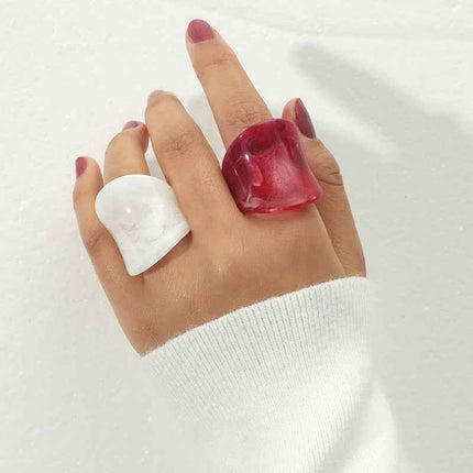 WOMEN'S RING • new collection CHELSEA Resin BYMANYC ® New York