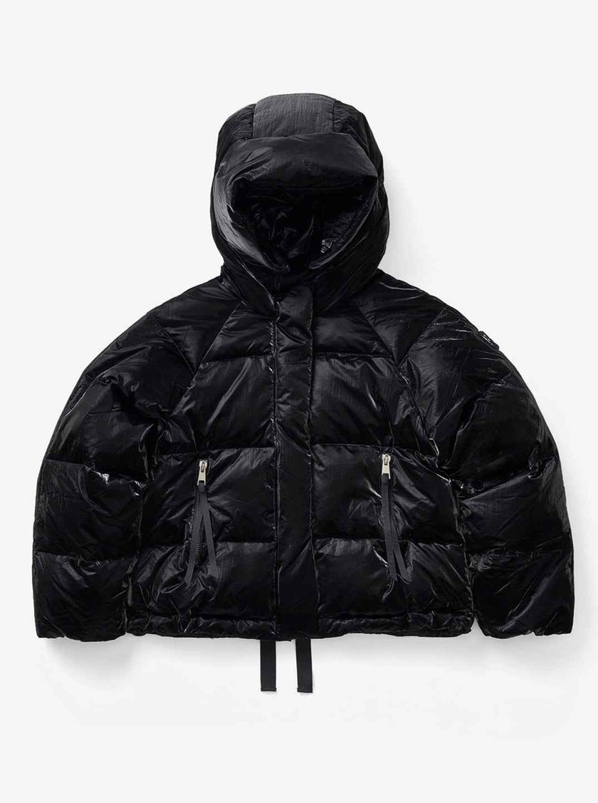 Short Down Puffer - Black