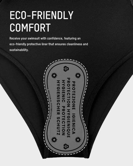 Women's Tummy Control Slim Fit Plus Size One Piece Swimsuit